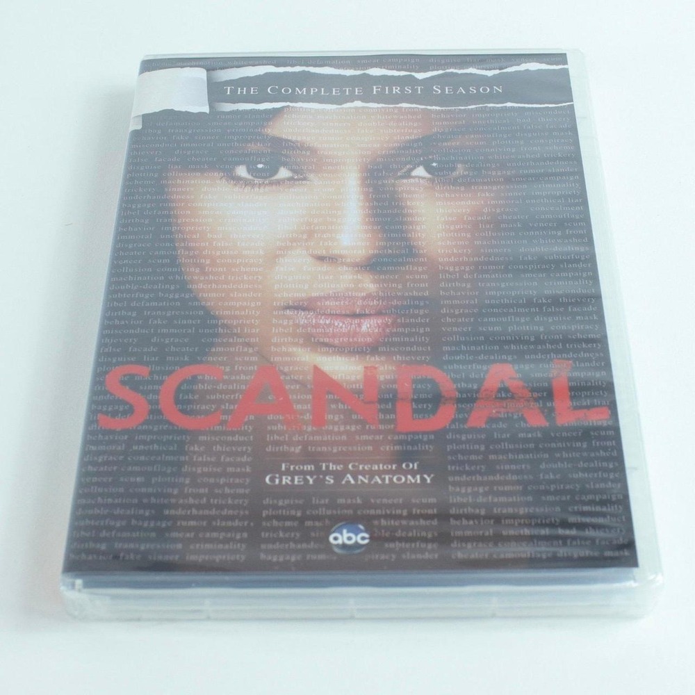 Scandal‎ The Complete First Season DVD TV Show Series - NEW